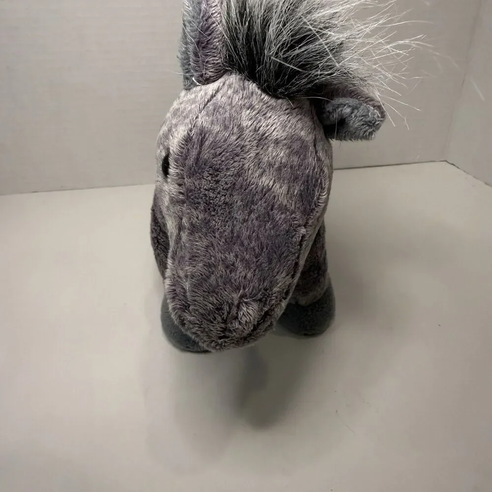 Webkinz HM098 Grey Arabian Horse Plush Ganz Stuffed Animal No Code